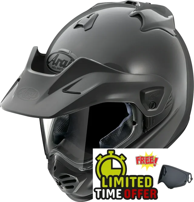 Arai Tour-X5 Adventure Grey - Free Dark Visor