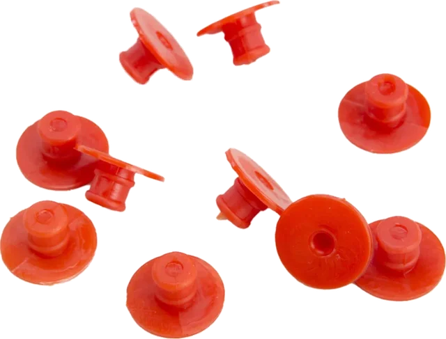 GMAX GM-44/MD-04 Breath Deflector Snaps Helmet Accessories, red