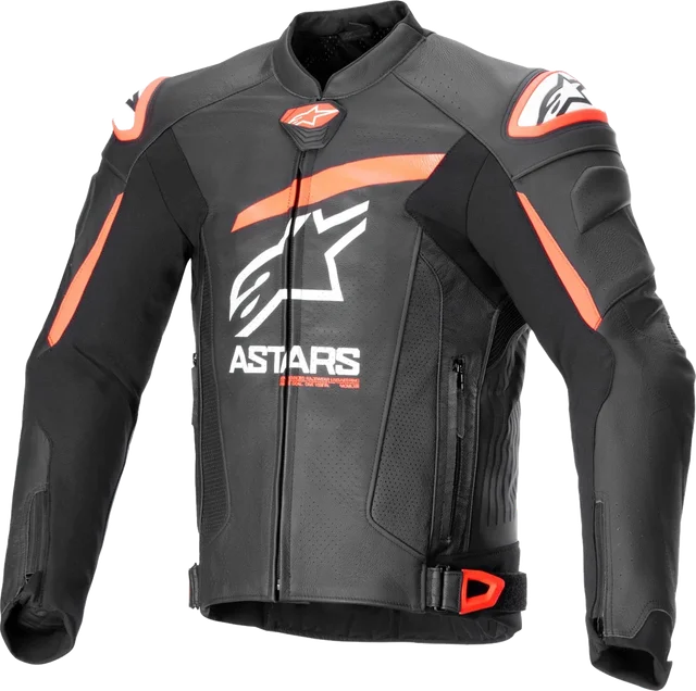 Alpinestars Gp Plus R V4 Airflow Leather Jkt Blk/Red/F/White