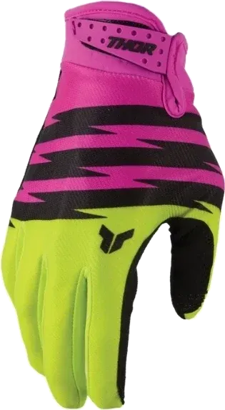 Thor Launchmode Shockie Youth Motocross Gloves