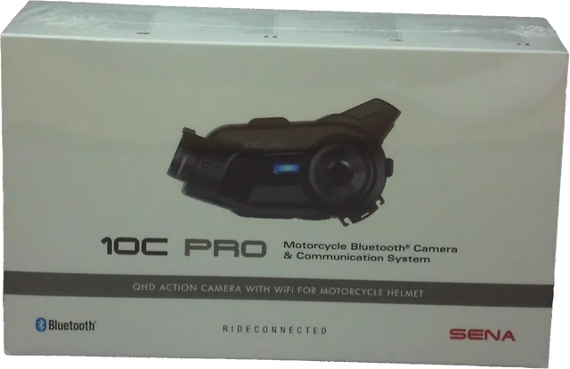 Sena 10C Pro Motorcycle Bluetooth Camera & Communication System
