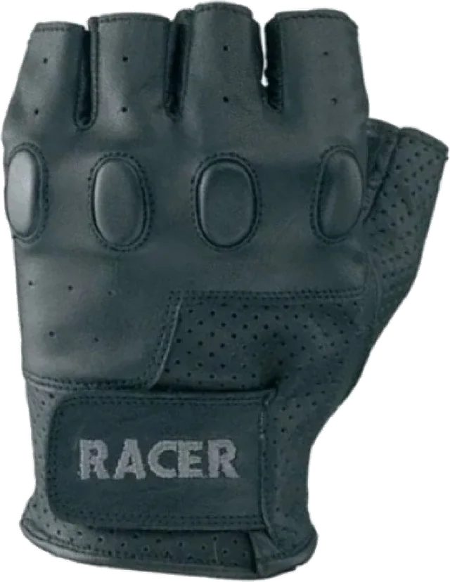 Racer Bubble Gloves Black, Black
