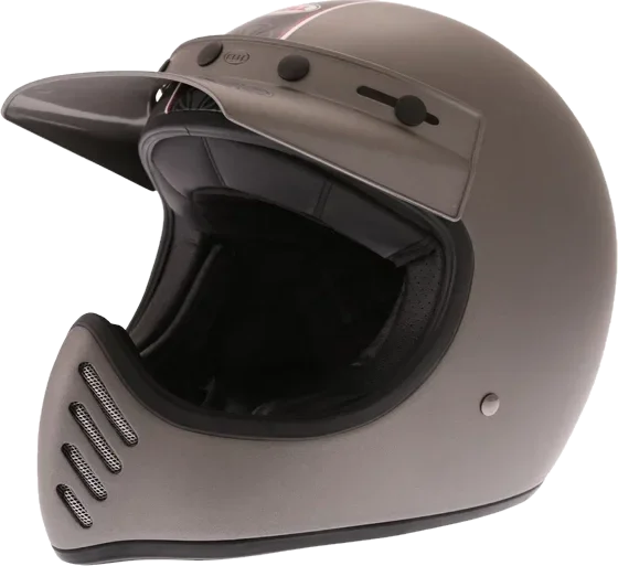 Bell Moto-3 Independent Helmet Matte Titanium, Matte Titanium