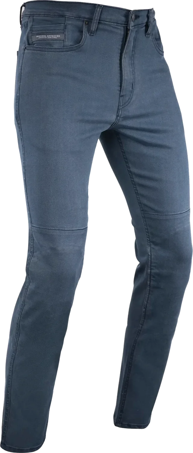 Oxford Clothing Oxford Original Approved AA Super Stretch Jeans - Petrol Blue, Petrol Blue