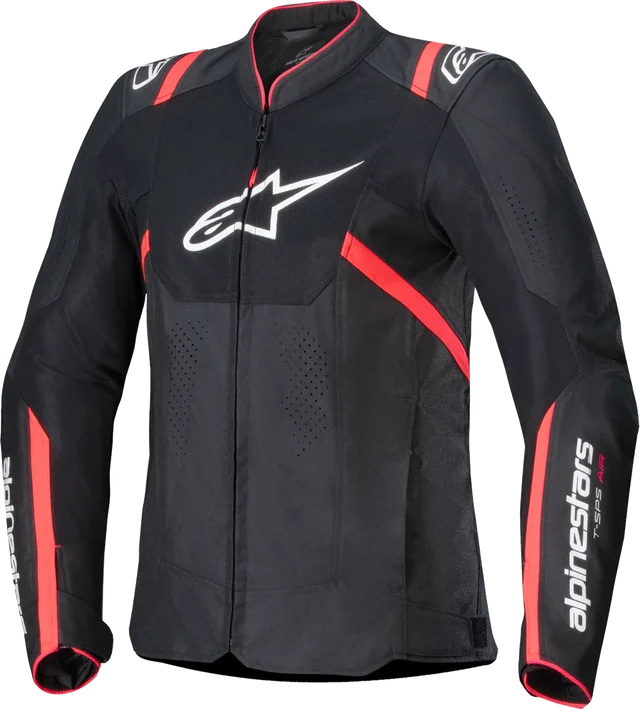 Alpinestars Stella T-SPS Air V2 Textile Jacket - Black / Diva Pink, Black / Diva Pink