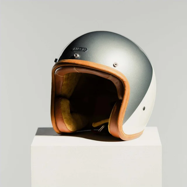 Hedon Hedonist Camelot Helmet, Silver/White