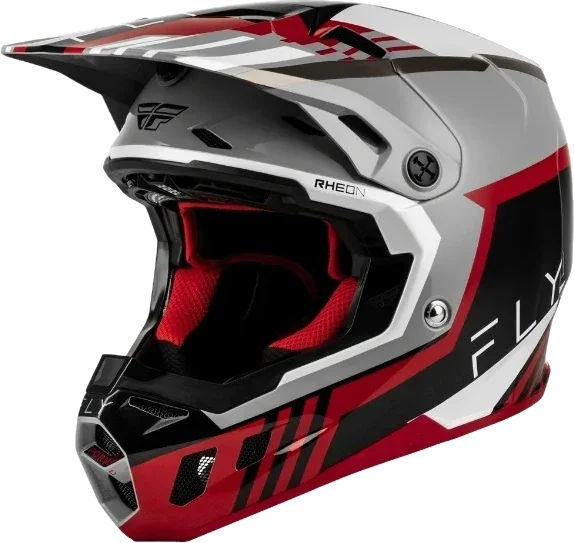 Fly Racing 2027 Formula CC Helmet - Strike, Grey/Red/Black/White