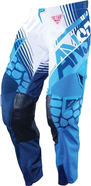 Answer Racing Alpha 40th Anniversary Limited Edition Pants, Navy Blue/White/Cyan