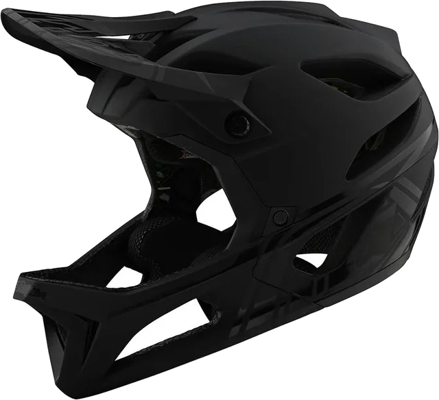 Troy Lee Designs Stage Helmet w/ MIPS, stealth midnight