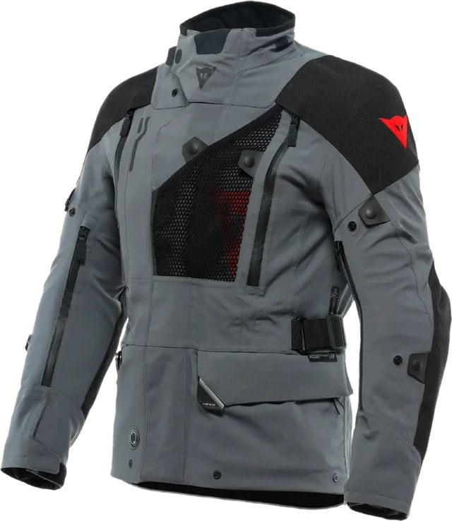 Dainese Hekla Absoluteshell Pro 20K D-Dry Motorcycle Textile Jacket, grey/black
