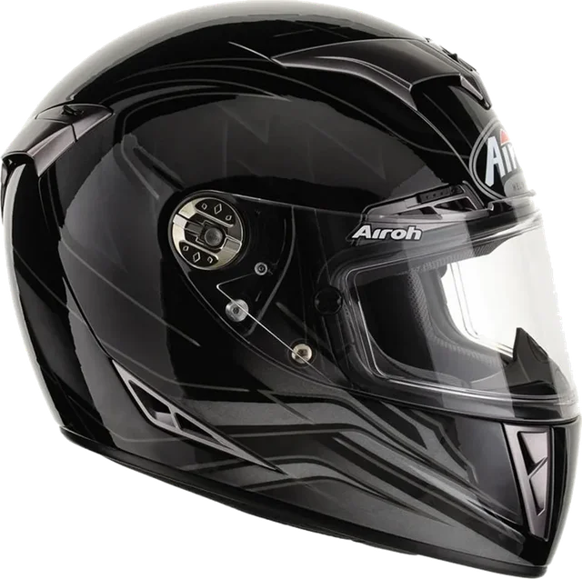 Airoh GP Helmet Shadow Black/Grey Gloss