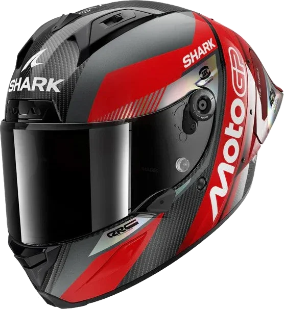SHARK Aeron GP FIM Racing 2 Carbon / Red / Chrom