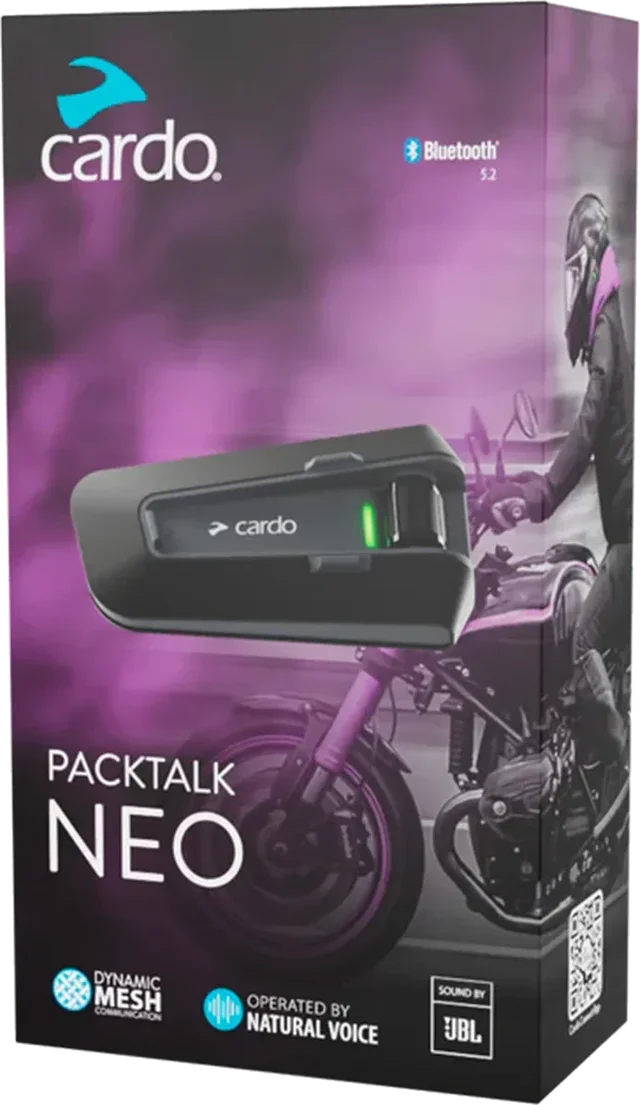 Cardo Packtalk Neo Single, black