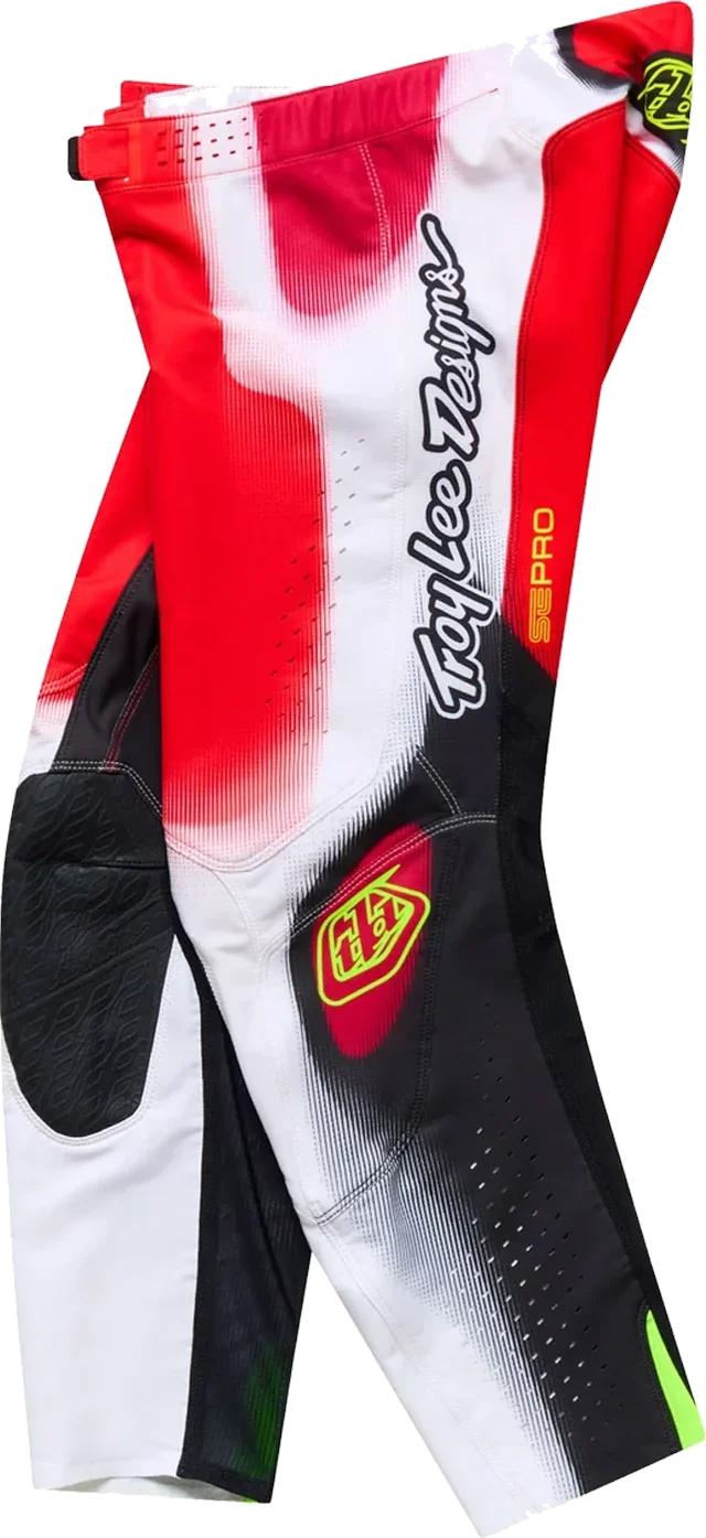 Troy Lee Designs Youth SE Pro Pant Illusion Red / Black, red black