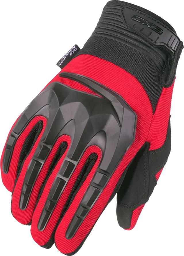 Scorpion EXO Skrub II Men's Street Gloves, red