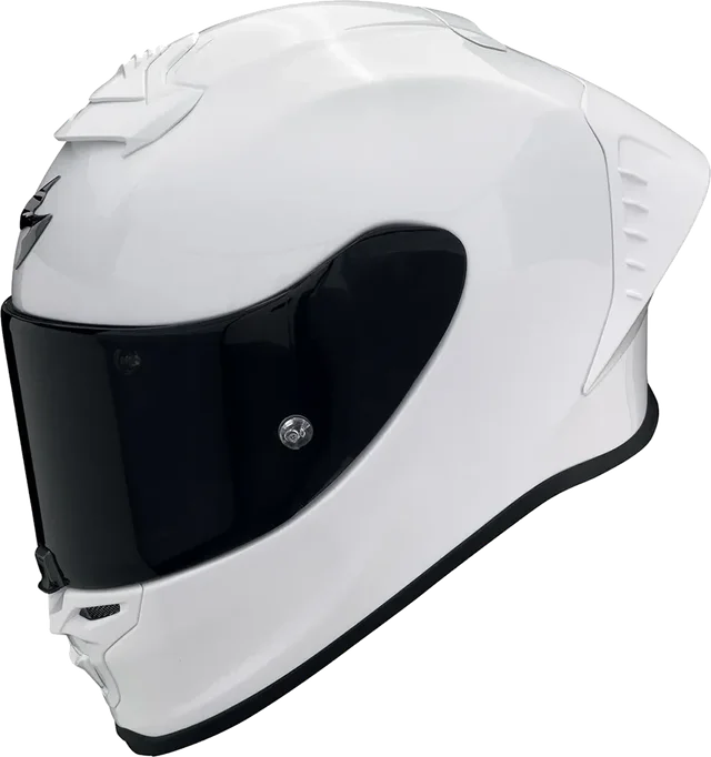 Scorpion Exo-r1 Air Fim Racing #1 Full Face Helmet, Perla White