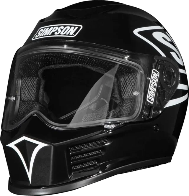 Simpson Speed 12 O’Clock - Black, Black / White