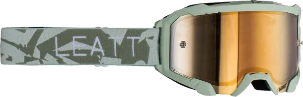 Leatt Velocity 4.5 Iriz Cactus Mirror Goggles, Cactus With Bronze Mirror Lens