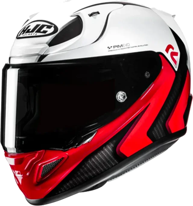 HJC Rpha12 Helmet Kos MC1 Black/Red Gloss