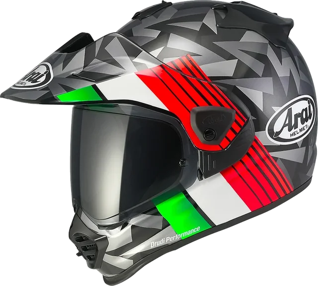 Arai Tour-X 5 Helmet Nation IT Black/Green/Wgite/Red
