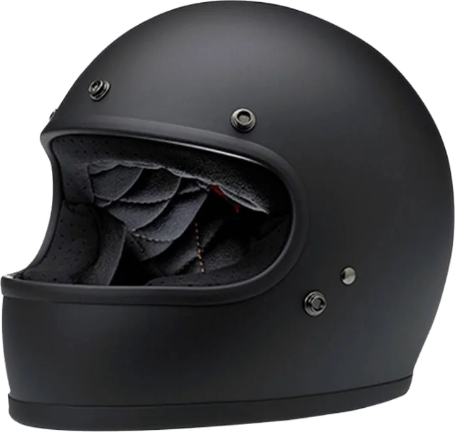 Biltwell Gringo Solid Helmet - 2019, Matte Black