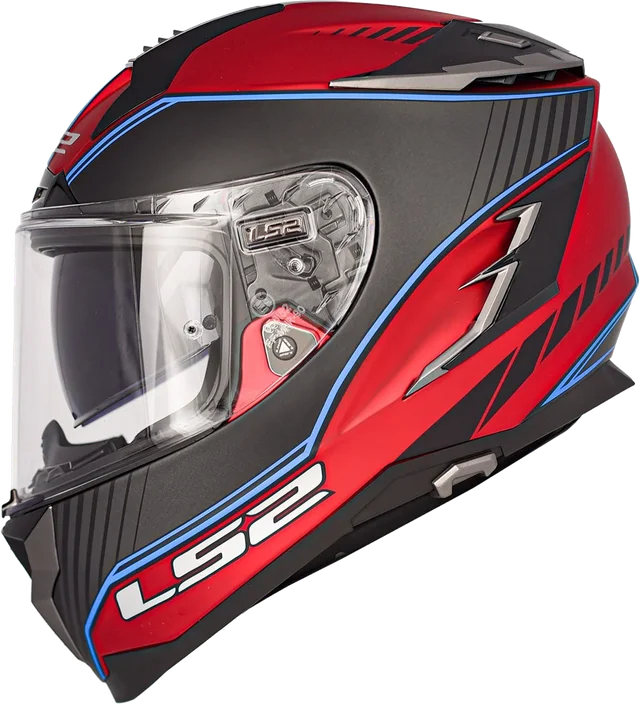 LS2 Helmets LS2 Challenger GT Boss Helmet CLOSEOUT, matte red