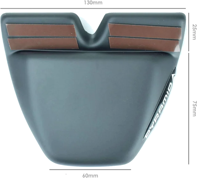 Pyramid Ductail Sport - Matte Black - Rear Protection, Black