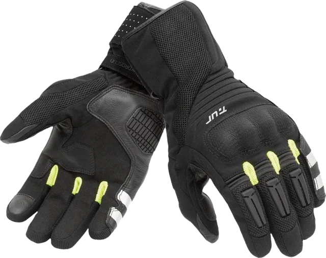 Tucano Urbano TR-P Gloves Black Yellow Fluo