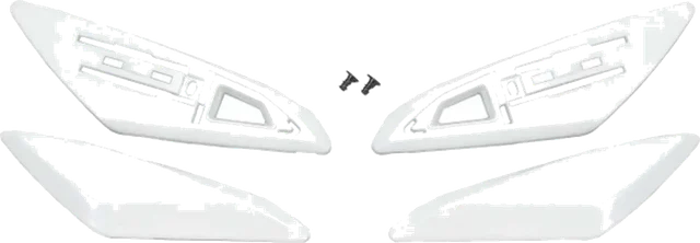 Shoei Upper Air Intake Vent White For NXR 2 Helmets