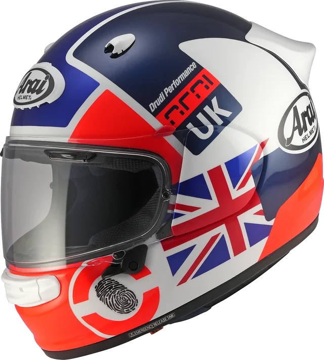 Arai Quantic Nation - Uk, Blue / Red / White