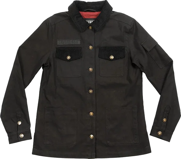 Fasthouse Grafter Chore Coat (Womens), Black