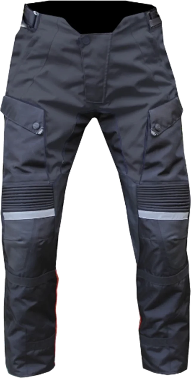 Berik Cargo Evo 2.0 waterproof Motorcycle Textile Pants, black/grey