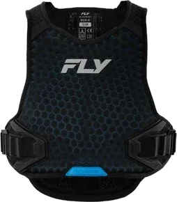Fly Racing Black Blueprint RCH-0 Under Jersey Protector