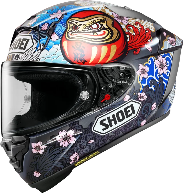 Shoei X-Fifteen Marquez Motegi 5, Navy/White/Red