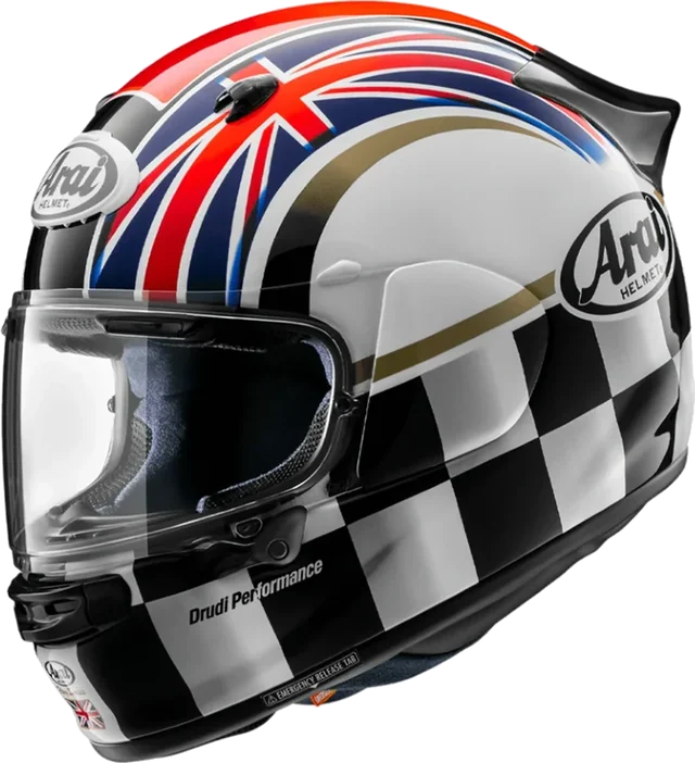 Arai Quantic - Podium Union Jack Flag, podium union jack flag