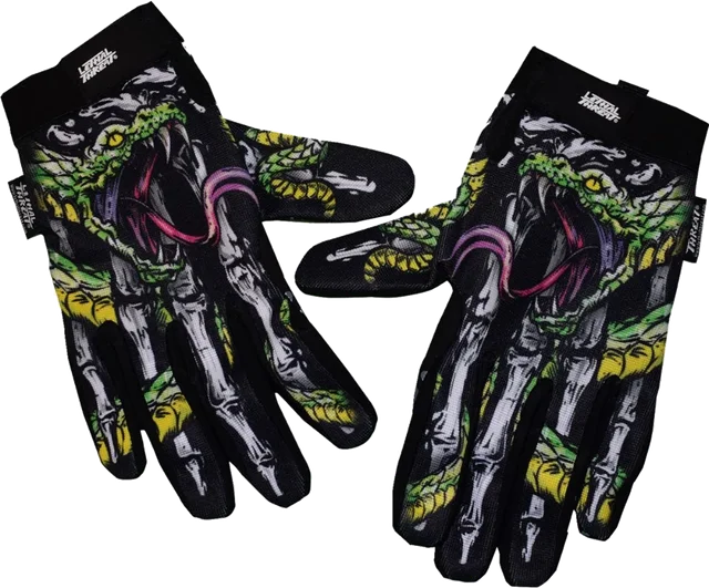 Lethal Threat Gloves, snake bite