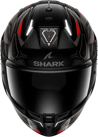 Shark Skwal I3 Linik Full Face Helmet KAR - Black / Anthacite / Red