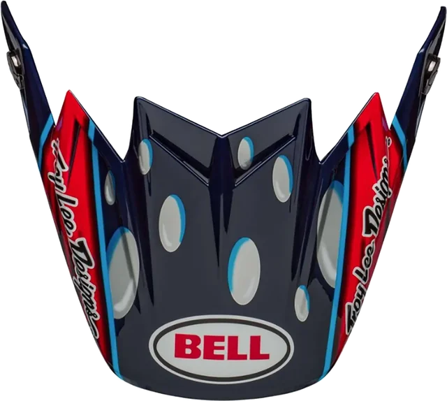 Bell Moto-9 Flex McGrath Replica Visor Helmet Accessories, blue red black