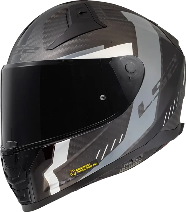 Ls2 Ff811 Vector 2 Carbon Grid Helmet Grey