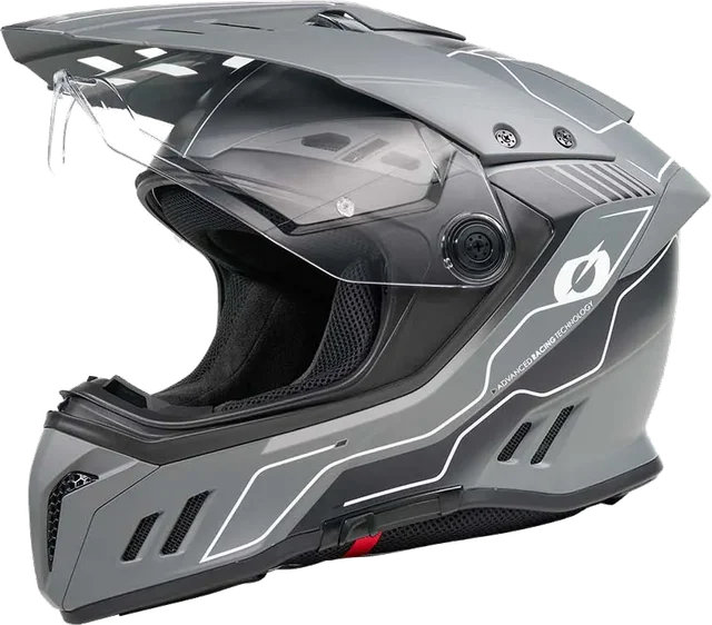 O'Neal Oneal Sierra Echo Full Face Helmet, Black / Gray