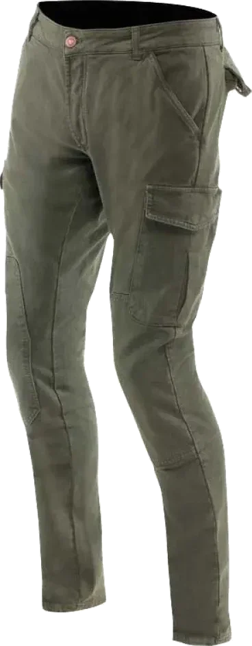 Dainese New Cargo Slim Tappered Pants, Army Green