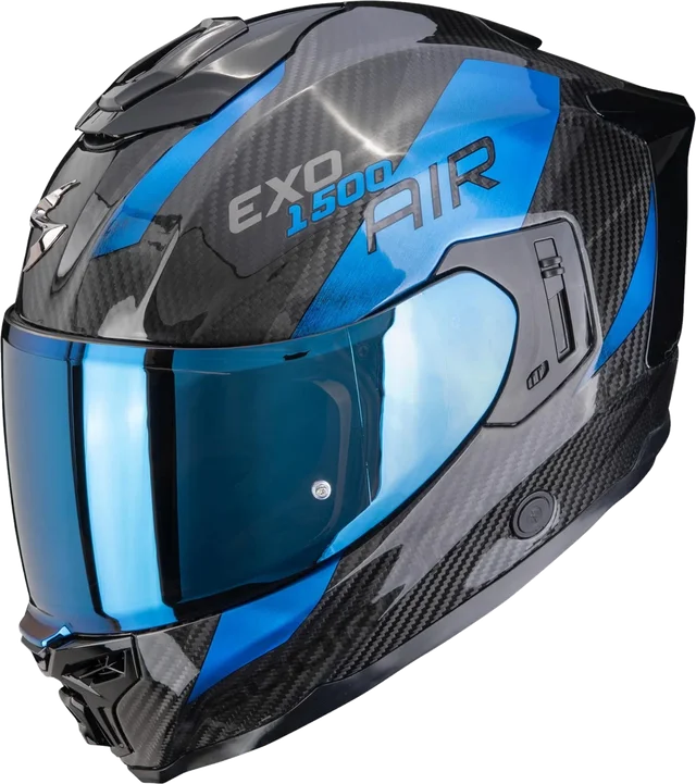 SCORPION Exo-1500 Carbon Air Platted Black / Red, Black / Blue