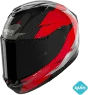 Nolan X-904 Ultra Carbon Quin Sfida Helmet Red
