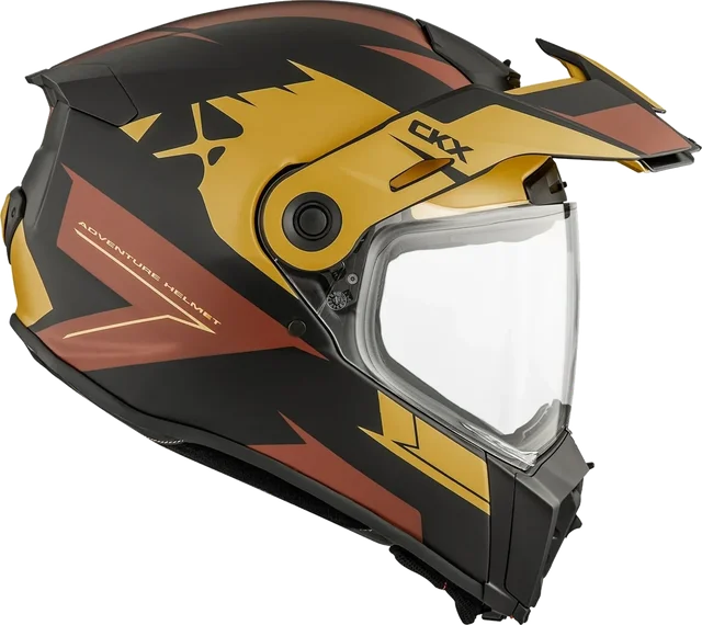 CKX Scorpio Atlas Helmet Single Shield, beige rust mat