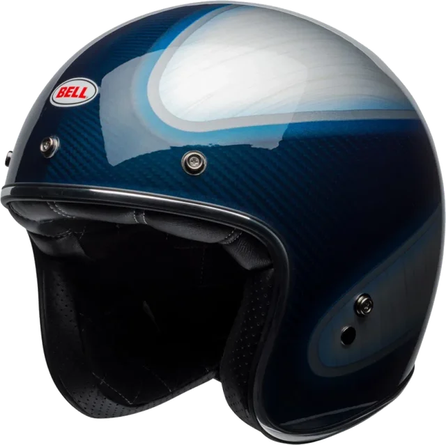 Bell Custom 500 Carbon Helmet Candy Blue, Candy Blue