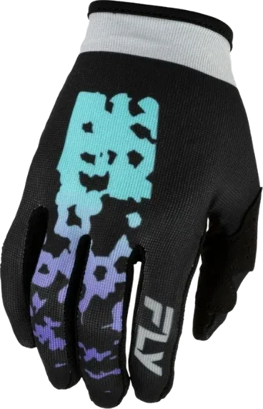 Fly Racing 2027 Lite Gloves - Flake, Black/Grey/Multi