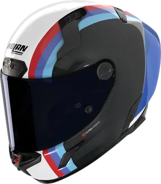NOLAN X-804 RS Ultra Carbon Gemini Carbon / White / Blue / Red