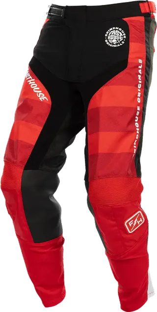 Fasthouse Grindhouse Atomic Pant - Racing Red/Black