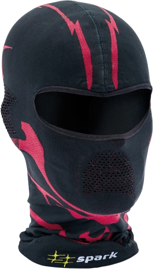 Spark Mono Devil Balaclava, black/red