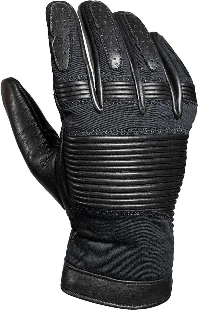 John Doe Durango Leather Gloves Black / Black, black/black